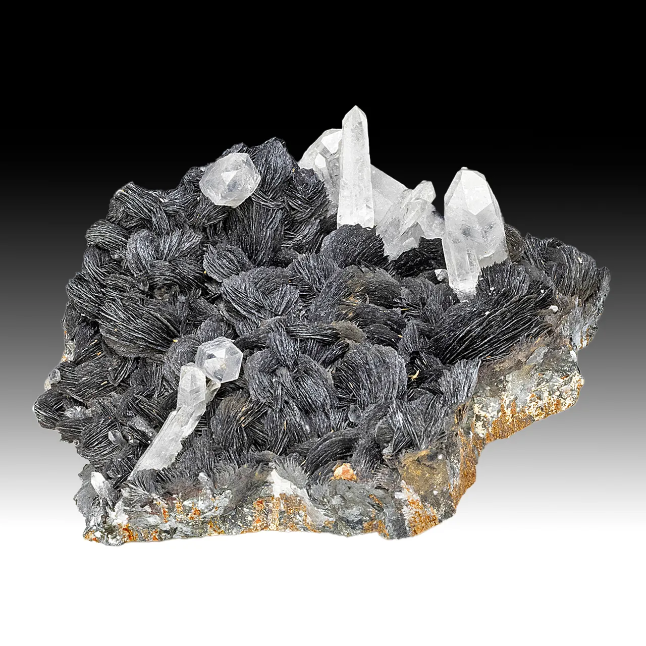 Hematite with Quartz - image 1