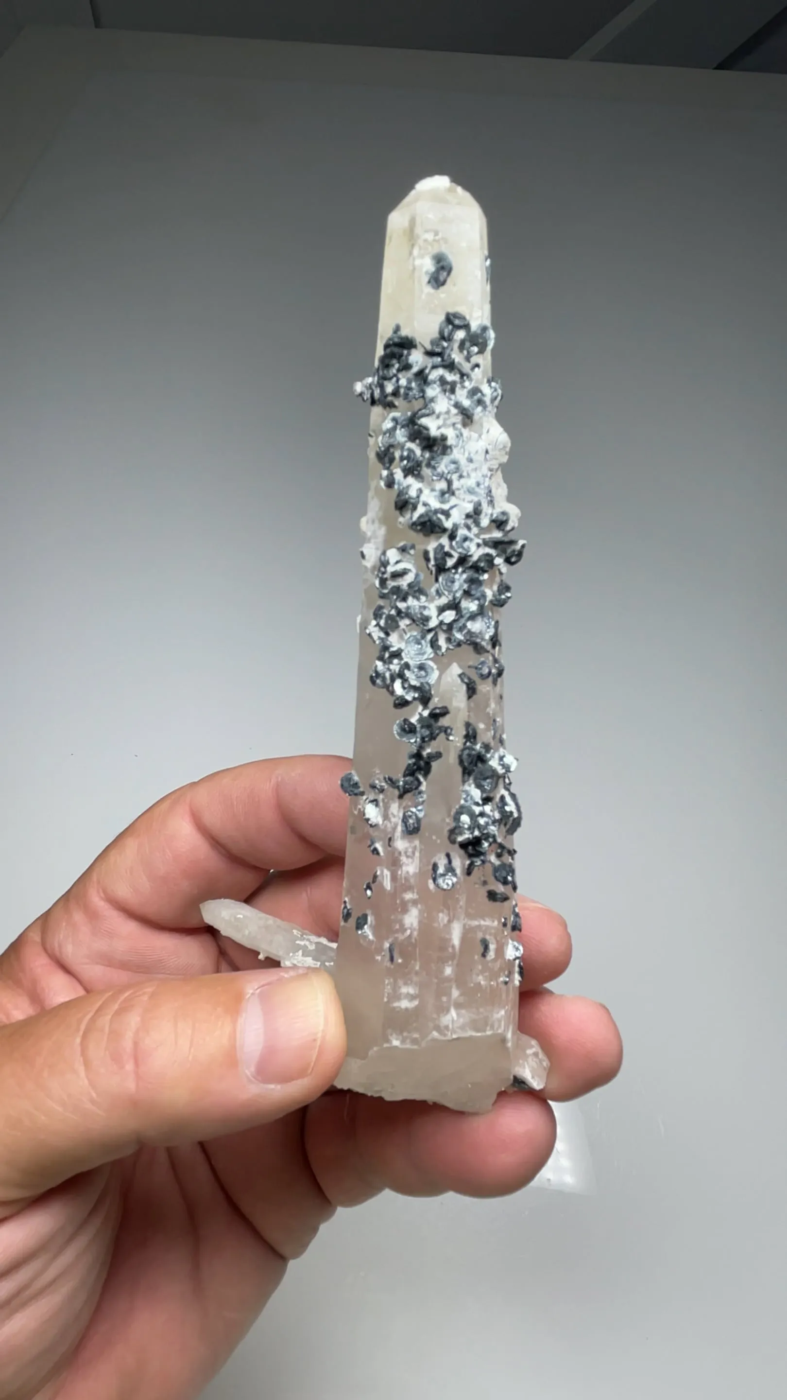 Hematite with Quartz, Calcite - image 2