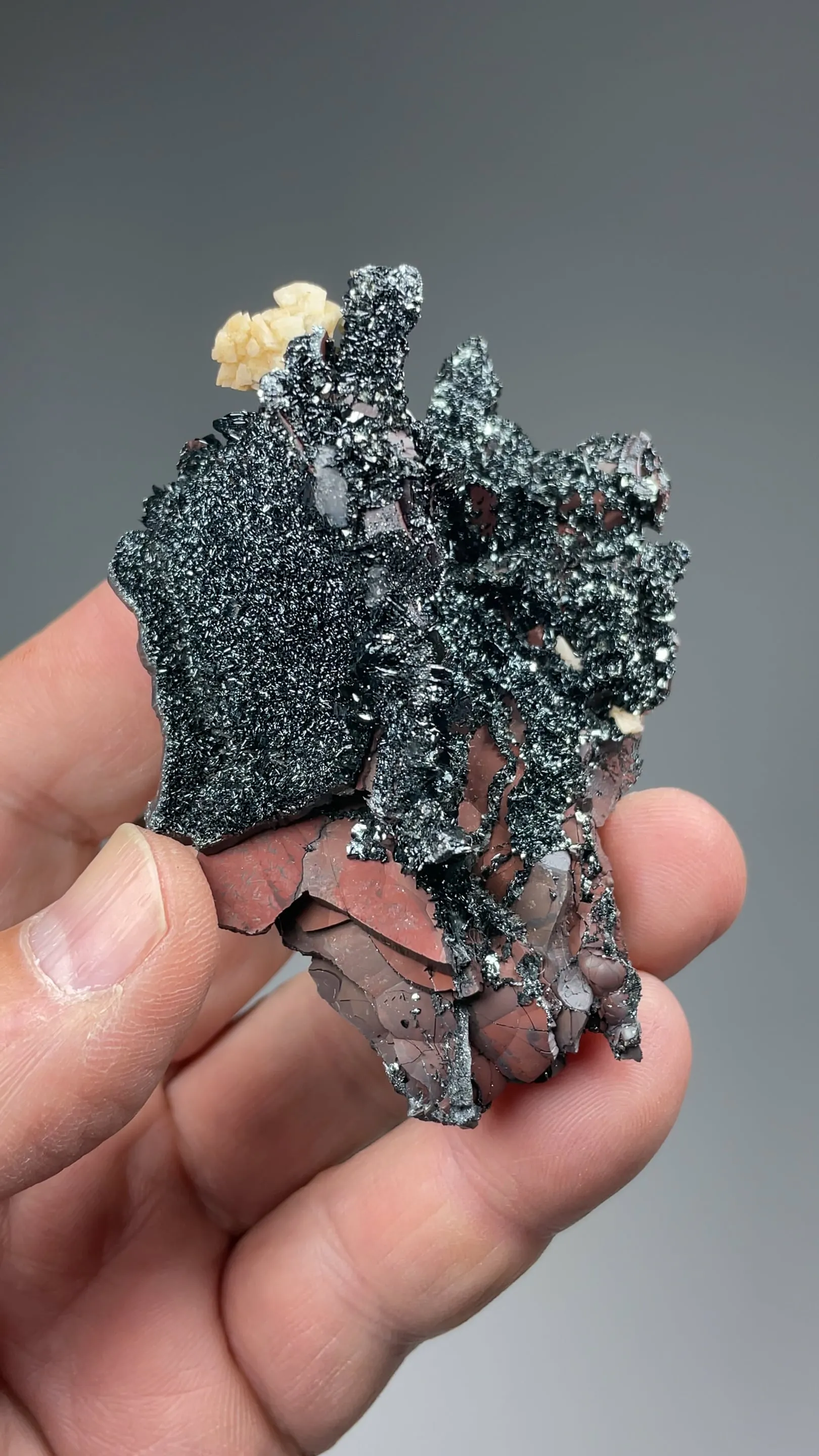 Hematite with Quartz, Dolomite - image 2