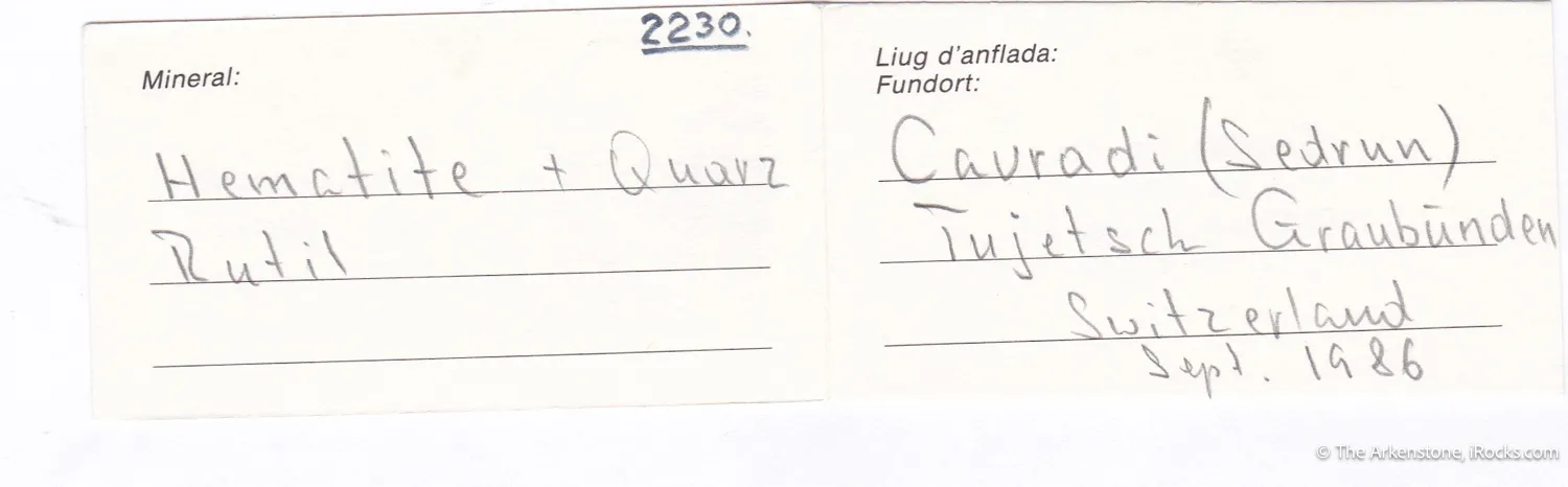 Hematite with Quartz - image 9