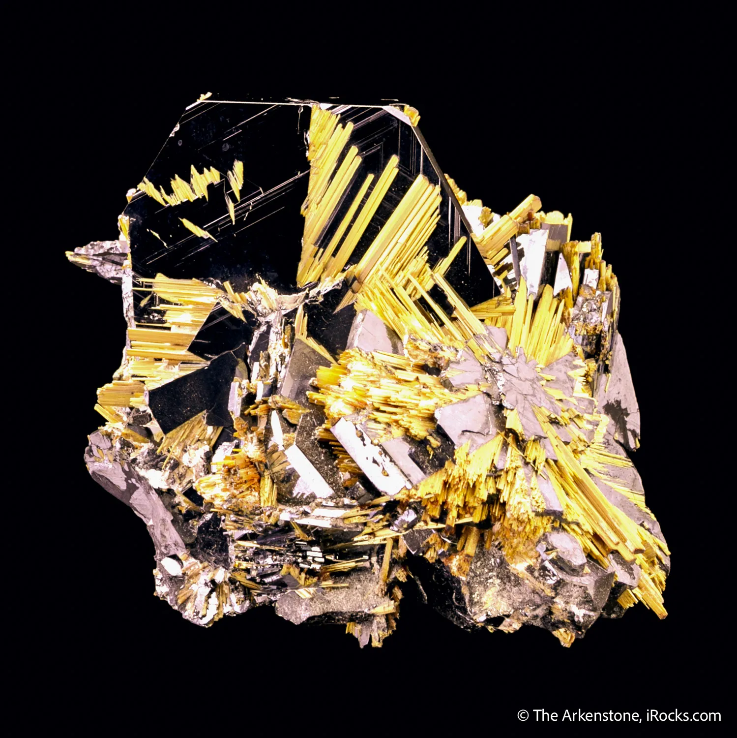 Hematite with Rutile - image 3