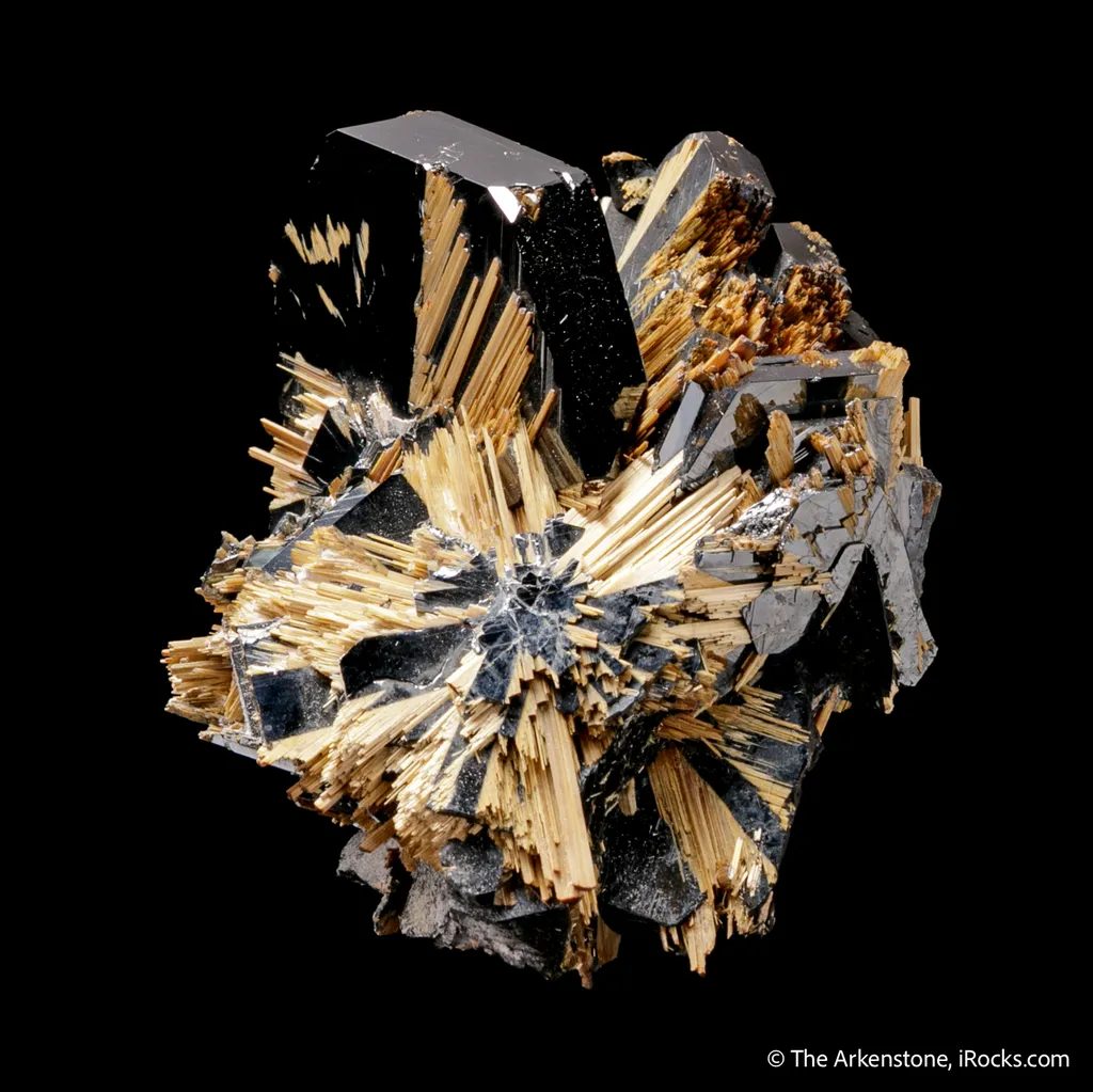 Hematite with Rutile - image 4