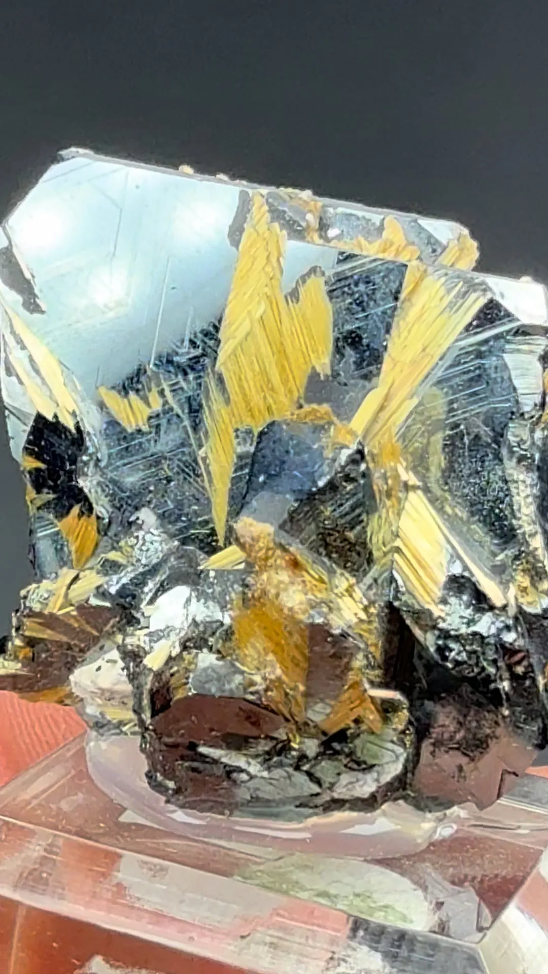 Hematite with Rutile - image 2