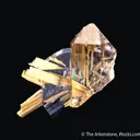 Hematite with Rutile and Quartz - image 1