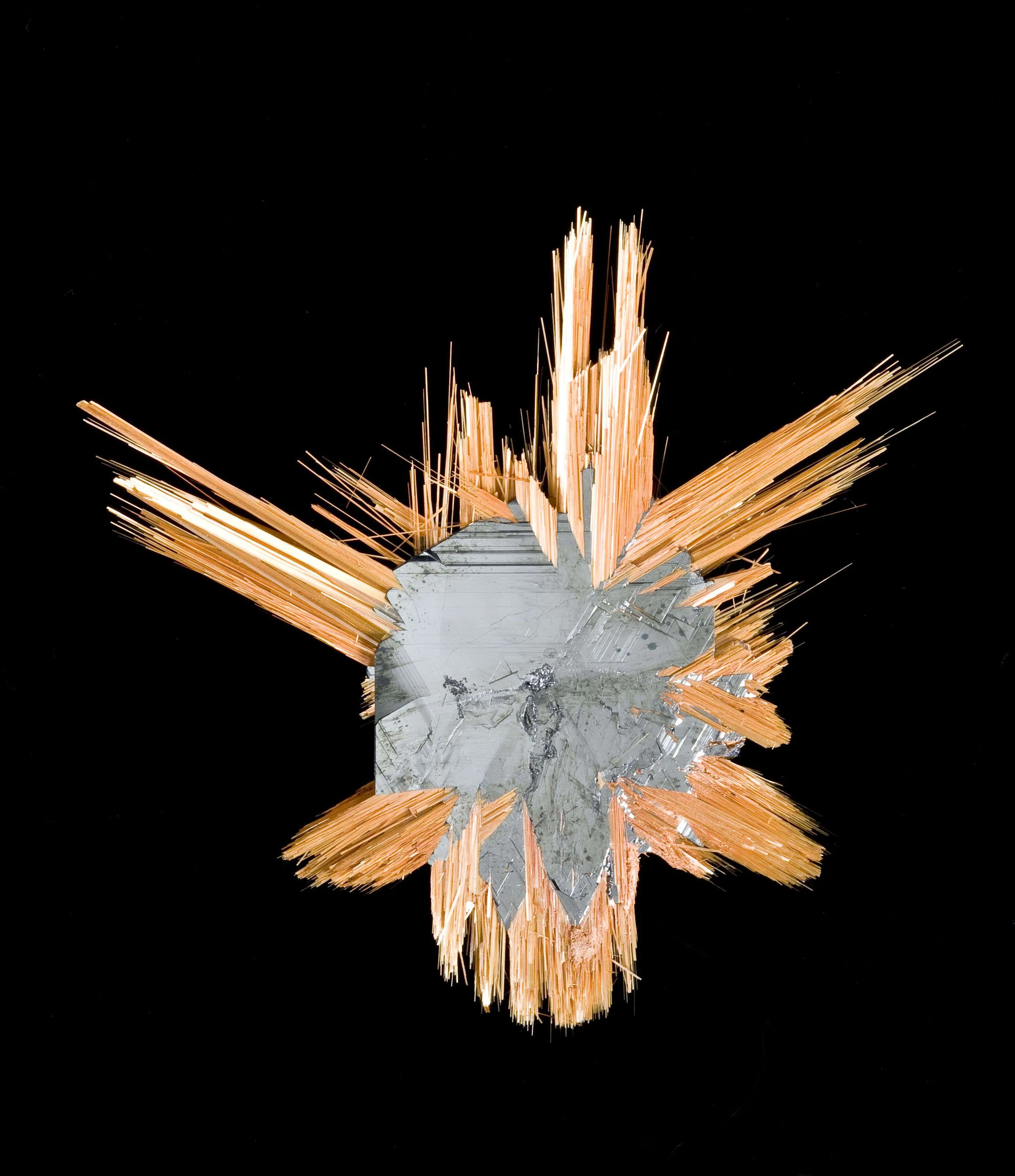 Hematite With Rutile - image 3