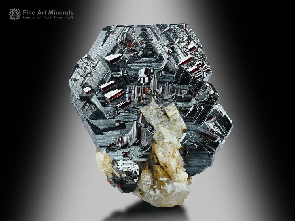 Hematite with Rutile from Switzerland image