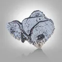 Hematite with Sagenite - image 1