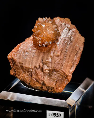 Hematoid Quartz on Gypsum image