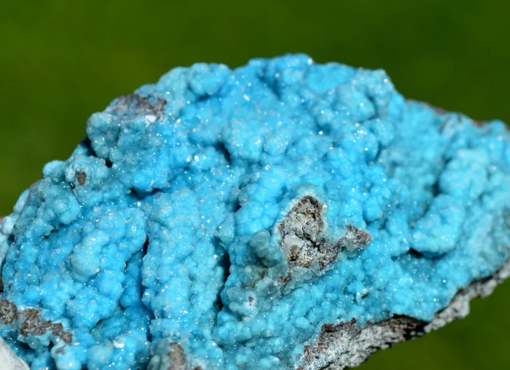 Hemimorphite 112 grams - Mfouati Mine, Mfouati, Bouenza Department, Republic of the Congo - image 5