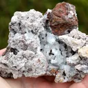 Hemimorphite - 712 grams - Kengere Mine, Kengere, Lualaba, DR Congo - image 9