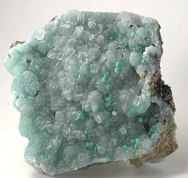 Hemimorphite, Aurichalcite, Wulfenite image