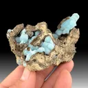 Hemimorphite from 79 Mine, Arizona, USA - image 1