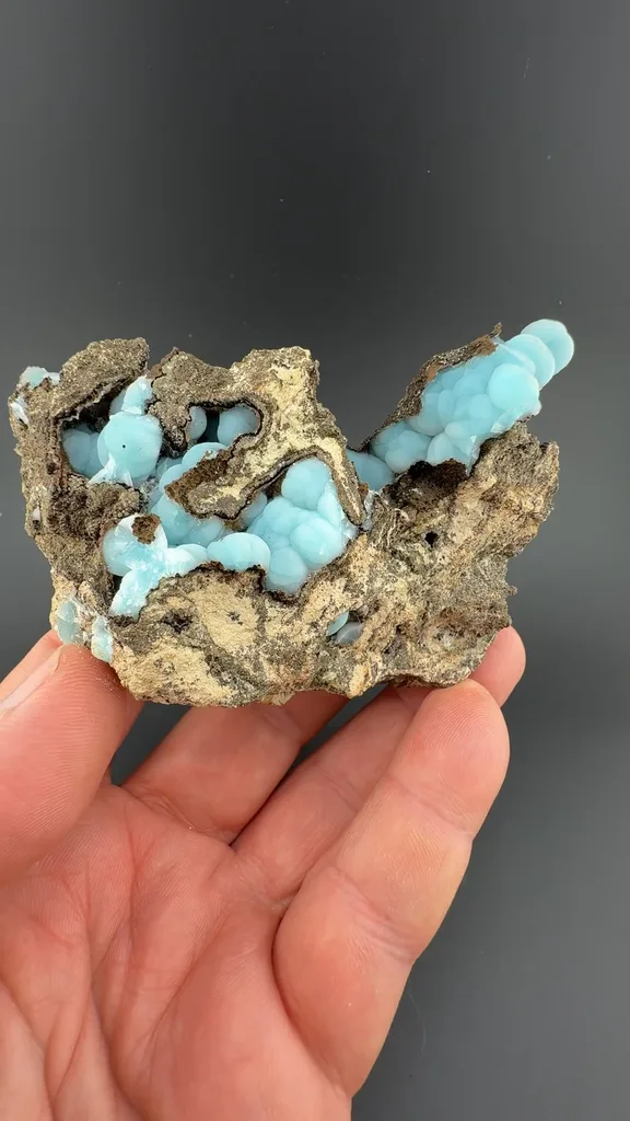 Hemimorphite from 79 Mine, Arizona, USA - image 2