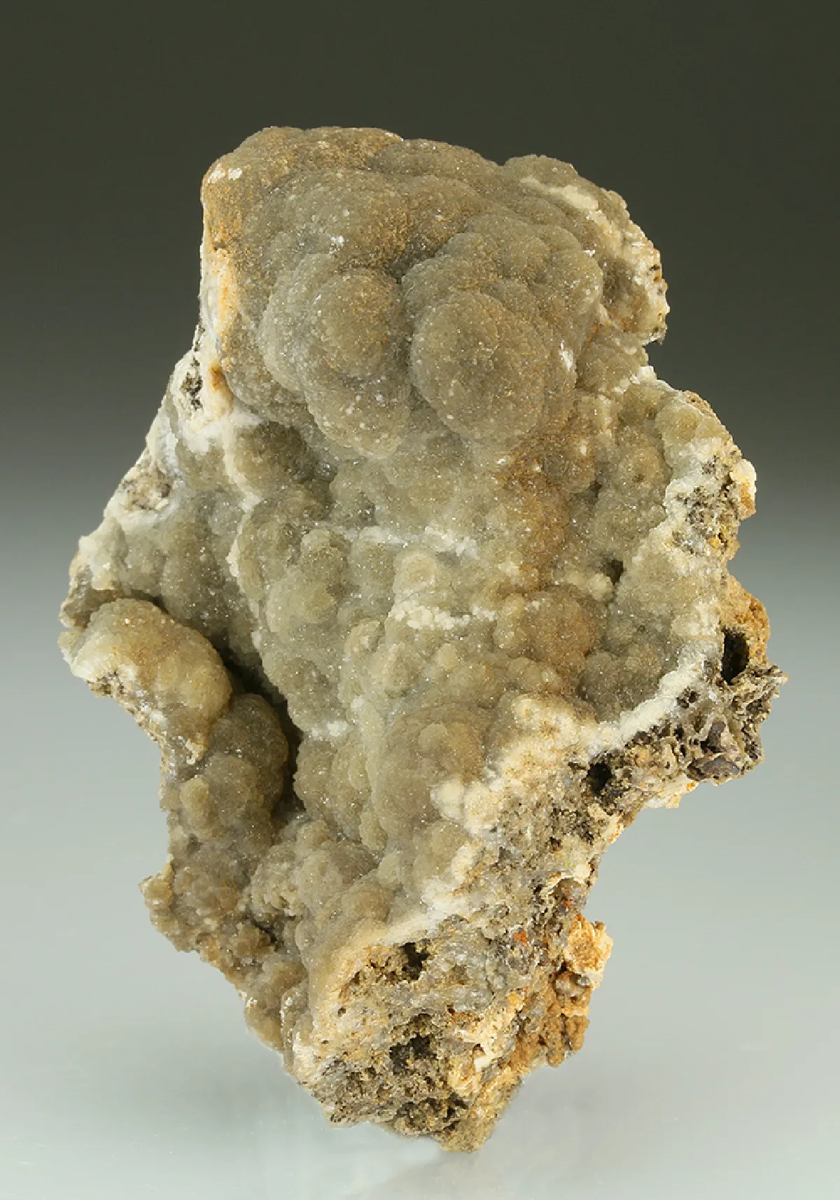 Hemimorphite on Baryte - image 1