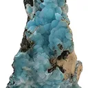 Hemimorphite, Quartz - image 1