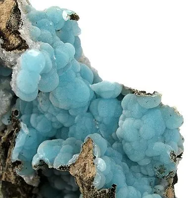 Hemimorphite, Quartz - image 2