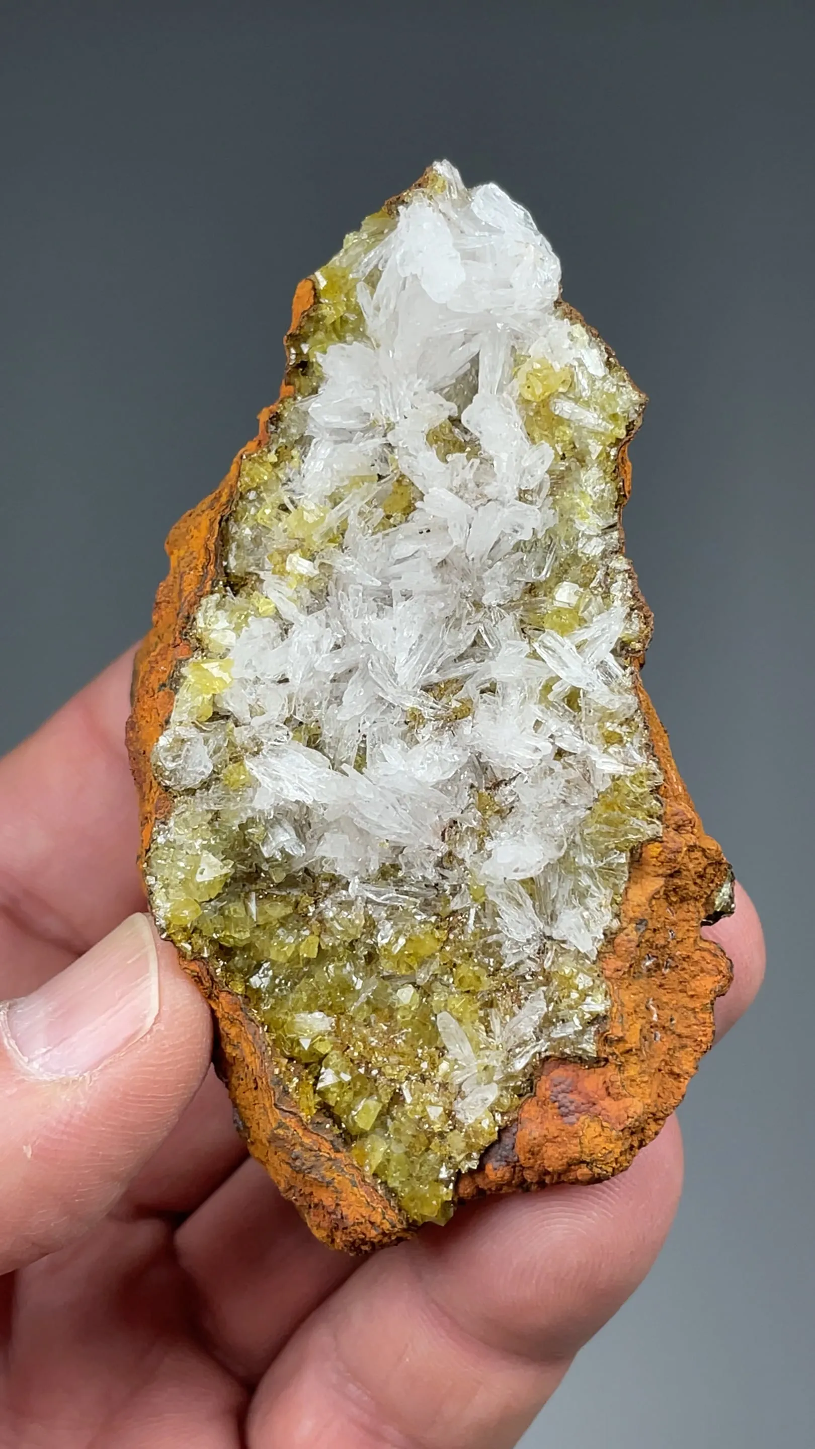 Hemimorphite with Adamite - image 2