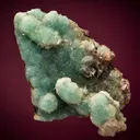 Hemimorphite with Calcite - image 1