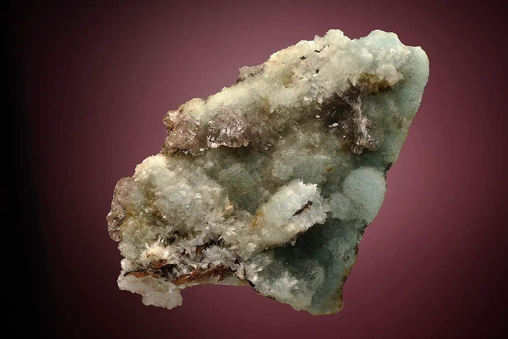 Hemimorphite with Calcite - image 3