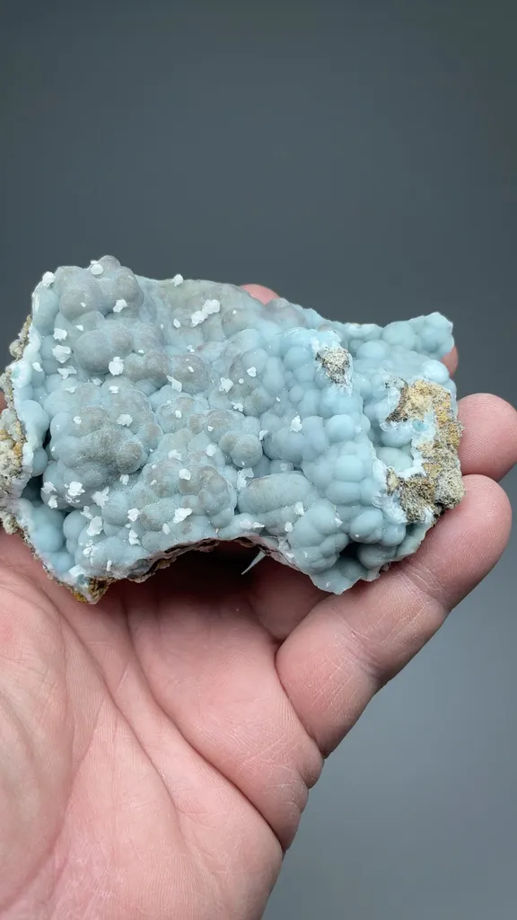 Hemimorphite with Calcite - image 2