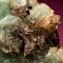Hemimorphite with Calcite - image 2