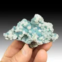 Hemimorphite with Calcite - image 1