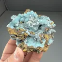 Hemimorphite with Calcite - image 2