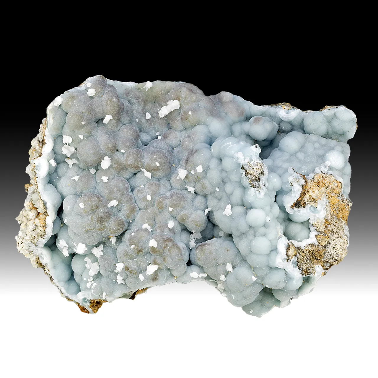 Hemimorphite with Calcite - image 1