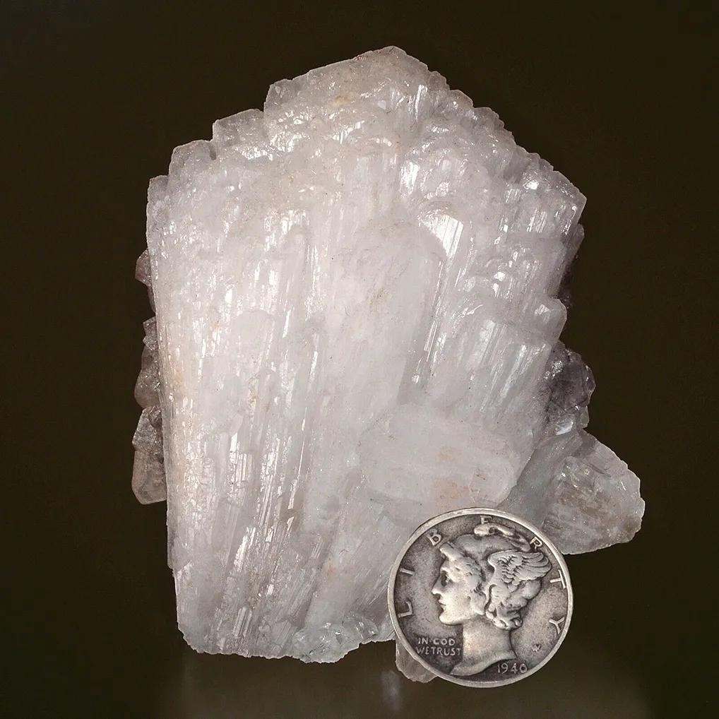 Hemimorphite with Calcite - image 6