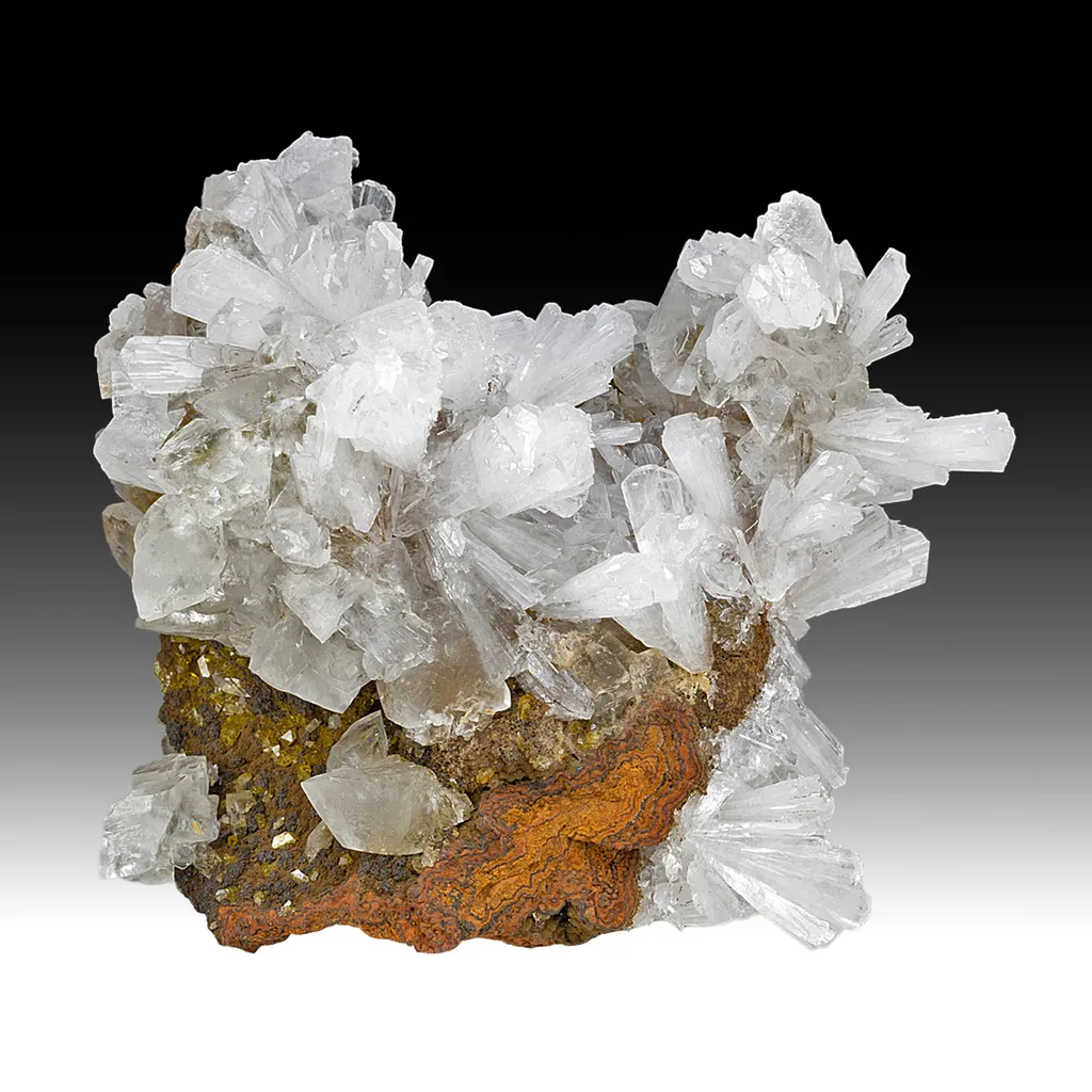 Hemimorphite with Calcite image