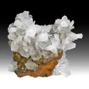 Hemimorphite with Calcite - image 1