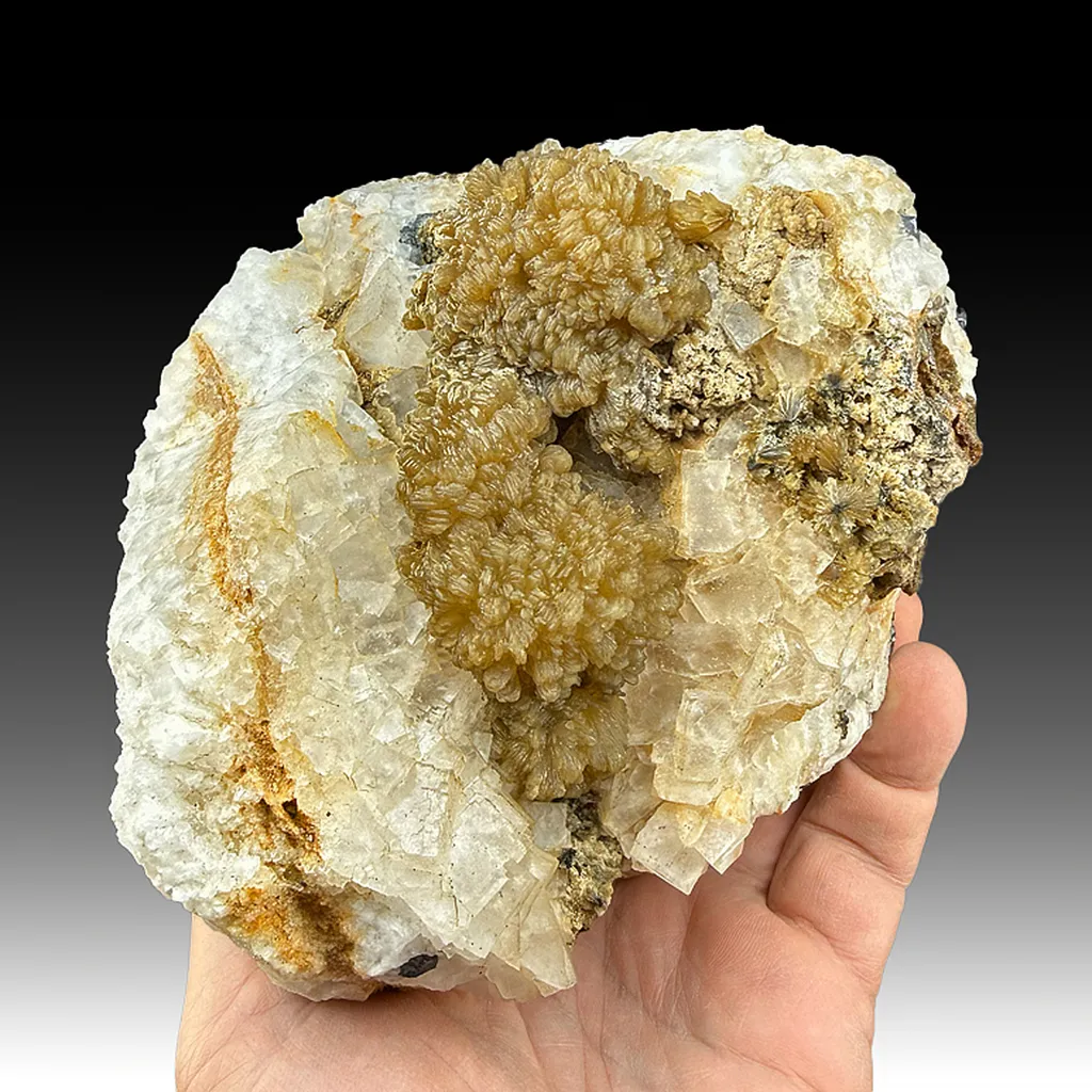Hemimorphite with Fluorite image