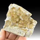Hemimorphite with Fluorite - image 1