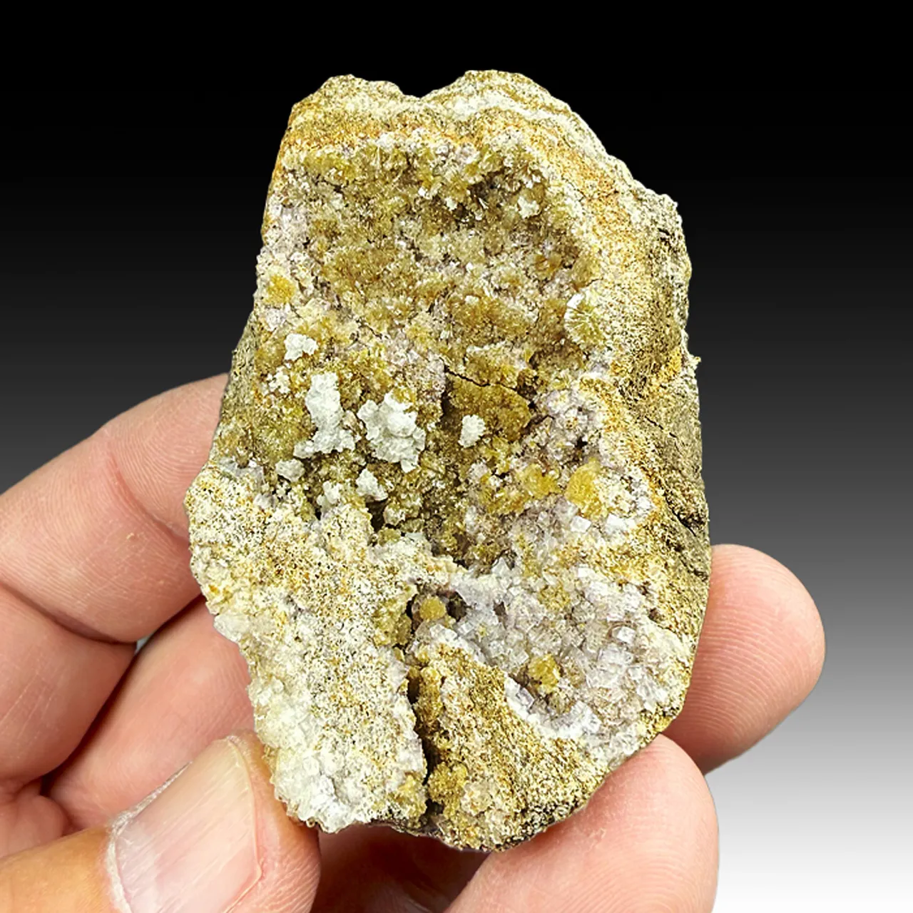 Hemimorphite with Fluorite - image 1