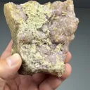 Hemimorphite with Fluorite - image 2