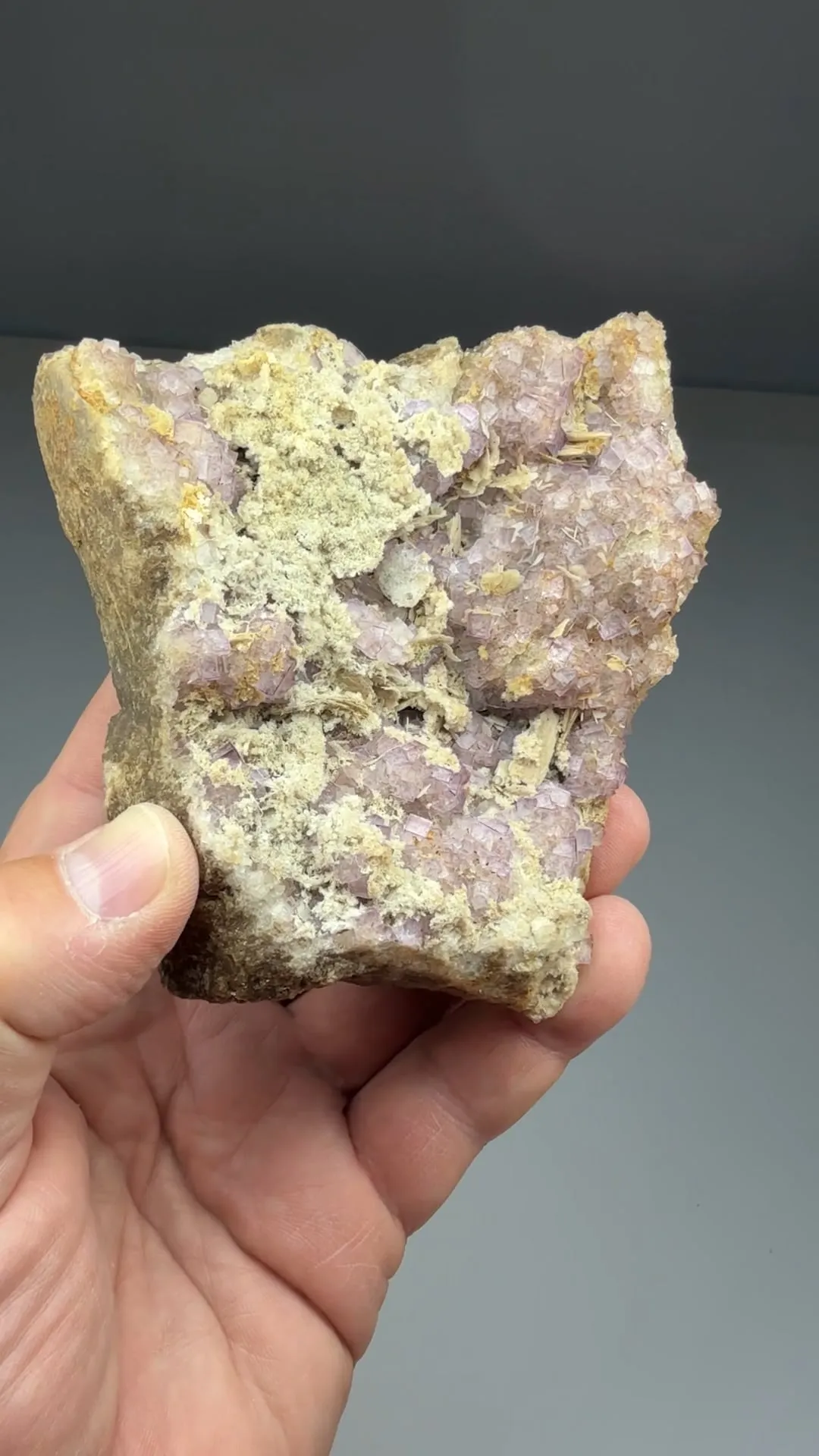 Hemimorphite with Fluorite - image 2