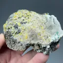 Hemimorphite with Wulfenite - image 2