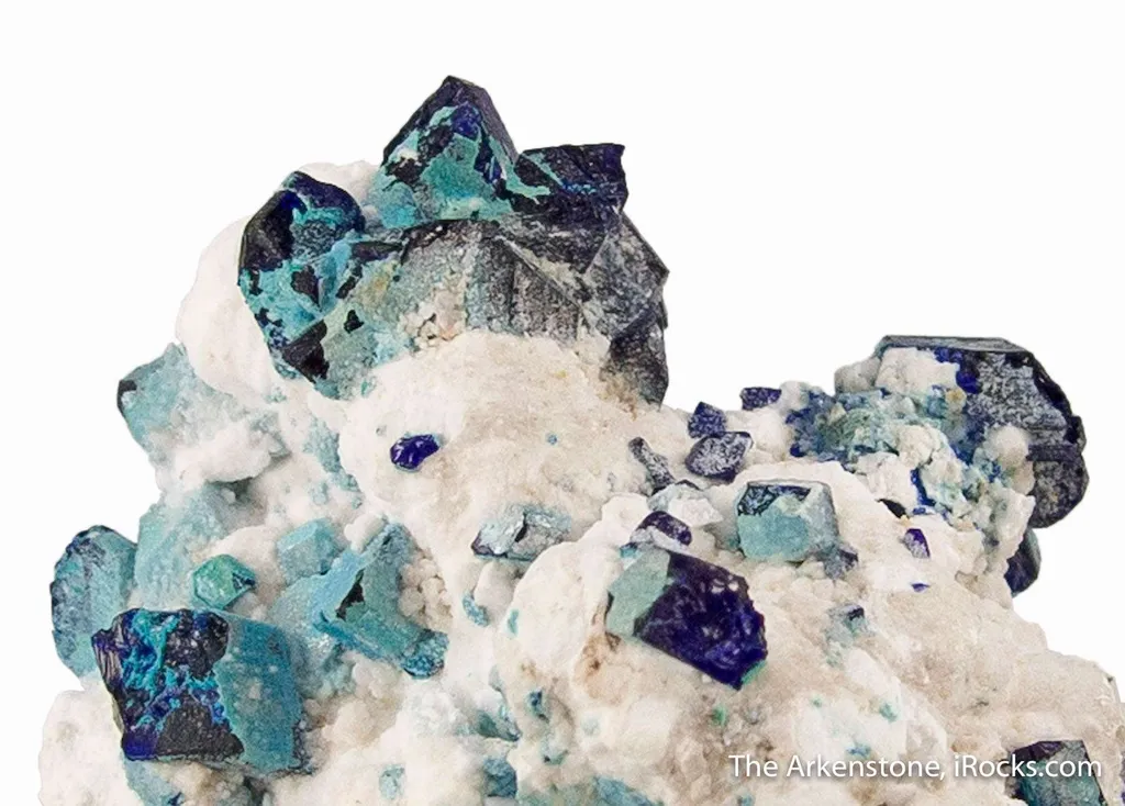 Henmilite with Olshanskyite and Calcite - image 5