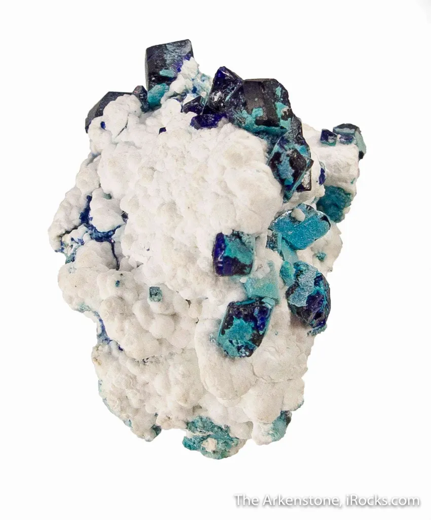 Henmilite with Olshanskyite and Calcite - image 4