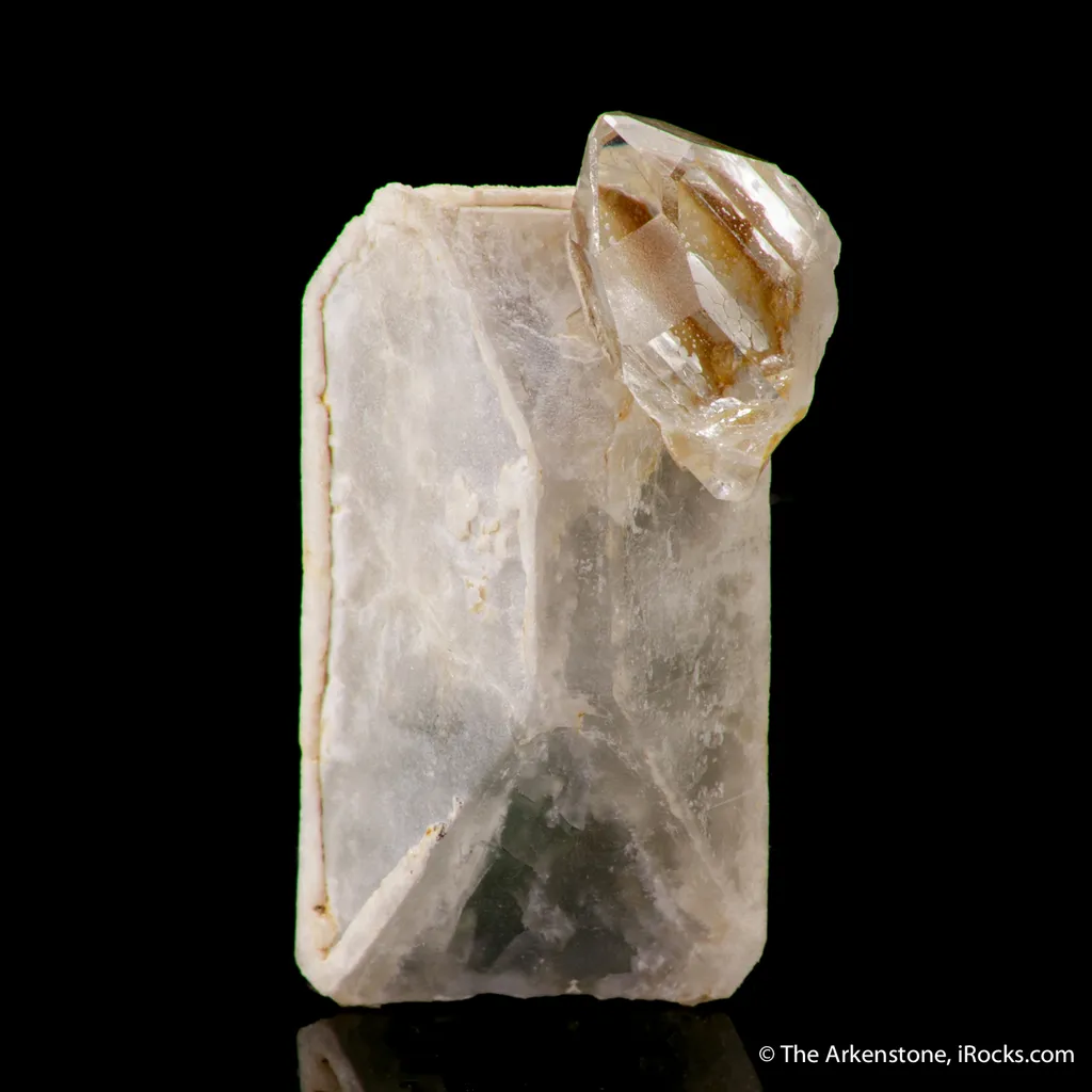 Herderite and Topaz image