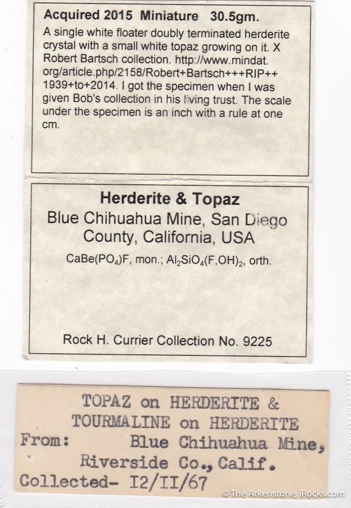 Herderite and Topaz - image 3