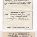 Herderite and Topaz - image 3