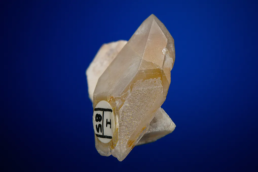 Herderite on Quartz and Microcline - image 3