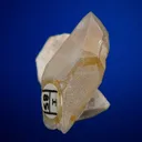 Herderite on Quartz and Microcline - image 3