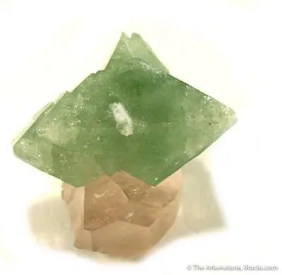 Herderite on Topaz - image 3