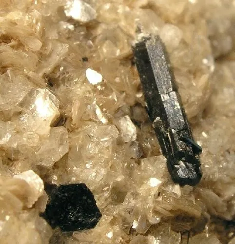 Herderite, Schorl - image 3