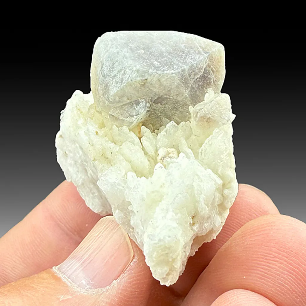 Herderite with Albite image
