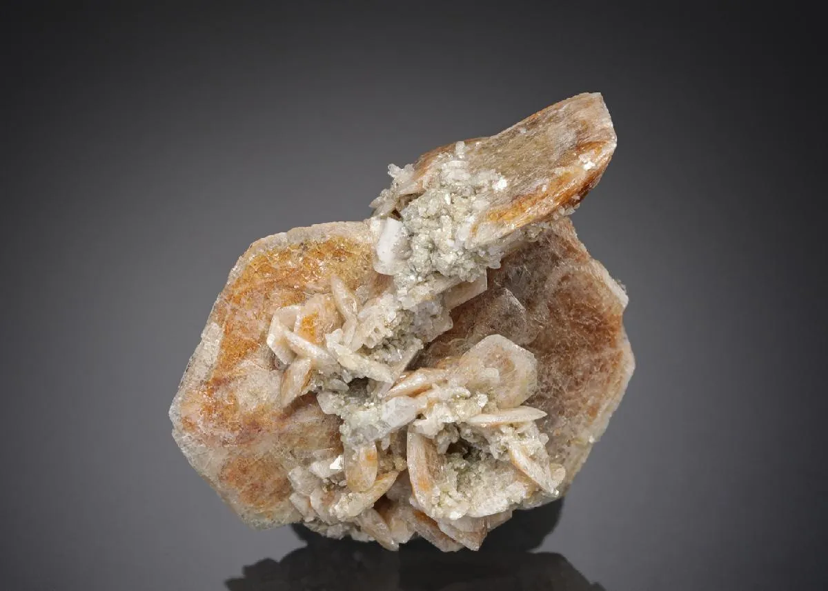Herderite with Muscovite - image 1