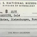 Hessite, Gold - image 4