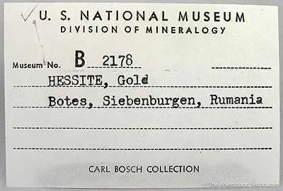 Hessite, Gold - image 4